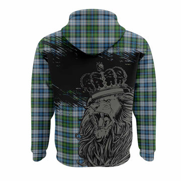 MacNeil (McNeil) Tartan Crest Hoodie Crowned Lion Heritage Style