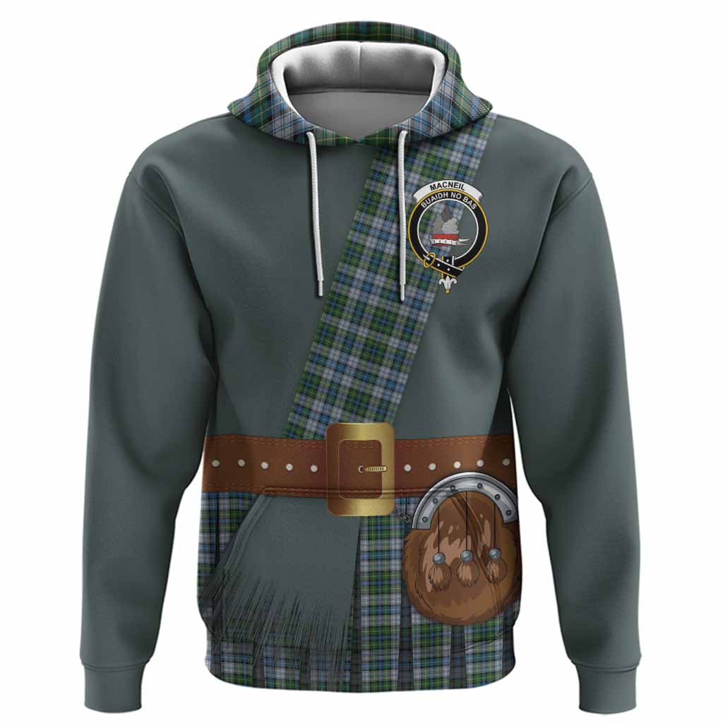 MacNeil (McNeil) Tartan Crest Hoodie Kilt Costume Style