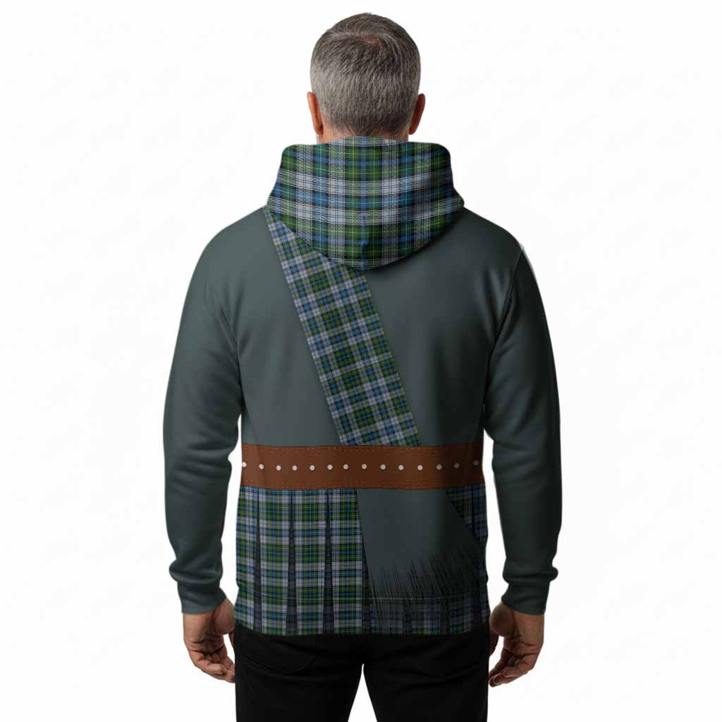 MacNeil (McNeil) Tartan Crest Hoodie Kilt Costume Style