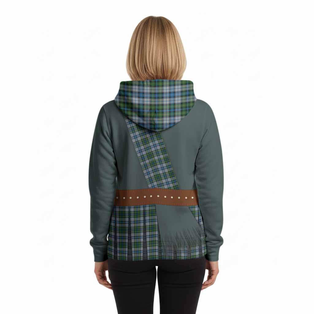 MacNeil (McNeil) Tartan Crest Hoodie Kilt Costume Style