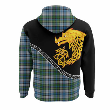 MacNeil (McNeil) Tartan Crest Hoodie Legendary Dragon Knot Half Style