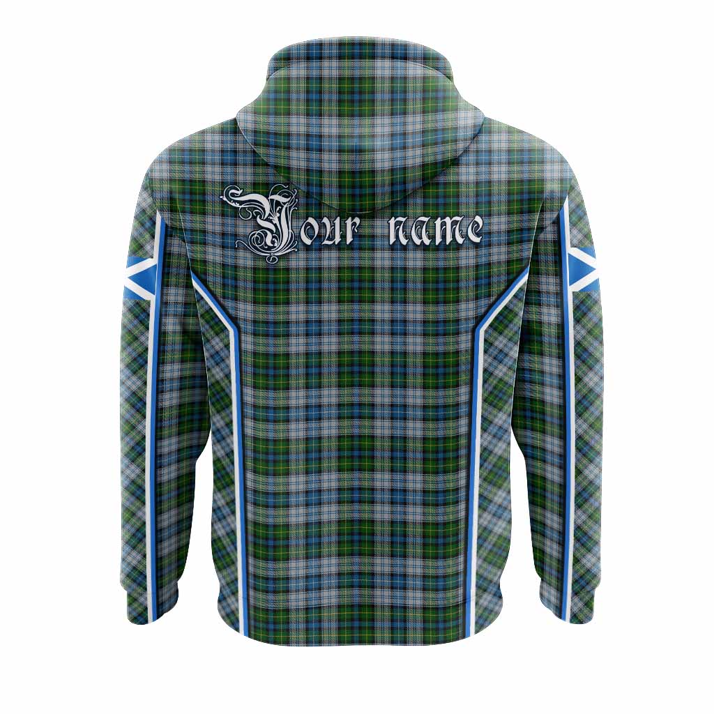 MacNeil (McNeil) Tartan Crest Hoodie Scotland Coat of Arm Flag Style - Tartan Vibes Clothing
