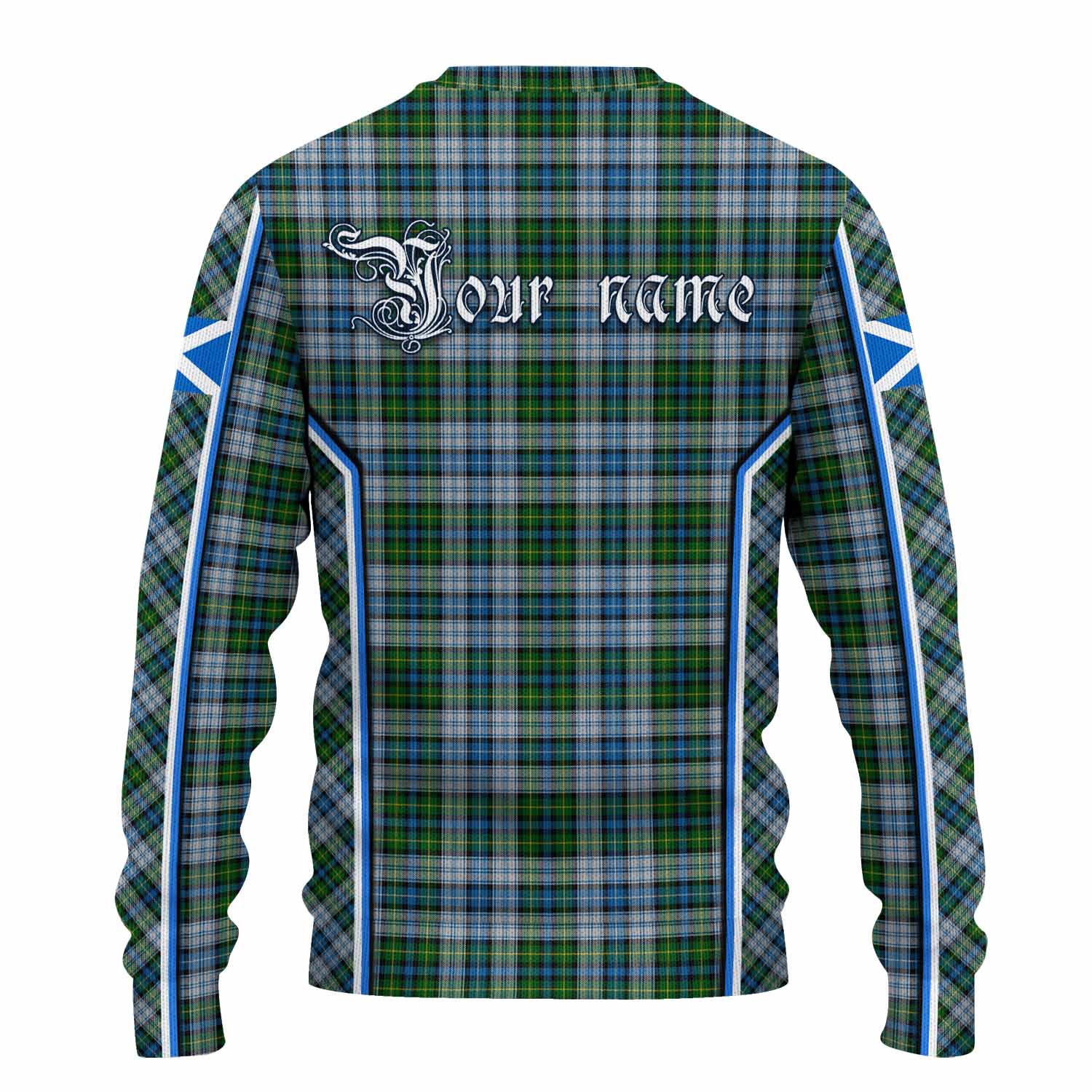 MacNeil (McNeil) Tartan Crest Knitted Sweater Scotland Coat of Arm Flag Style - Tartan Vibes Clothing