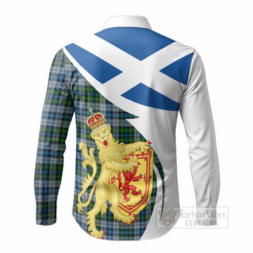 MacNeil (McNeil) Tartan Crest Lion Rampant Long Sleeve Button Shirts Classic Scottish Style - Tartan Vibes Clothing