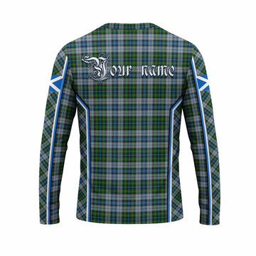 MacNeil (McNeil) Tartan Crest Long Sleeve T-Shirt Scotland Coat of Arm Flag Style - Tartan Vibes Clothing
