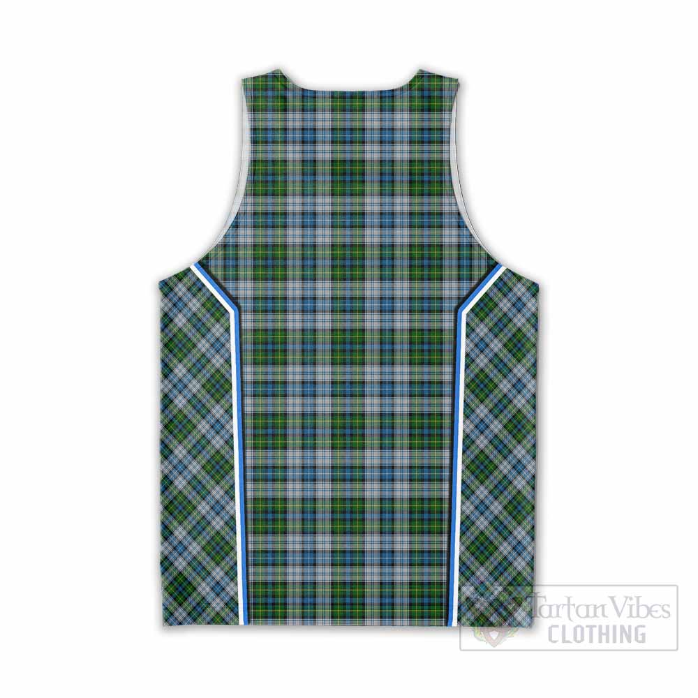 MacNeil (McNeil) Tartan Crest Men Tank Top Scotland Coat of Arm Flag Style - Tartan Vibes Clothing
