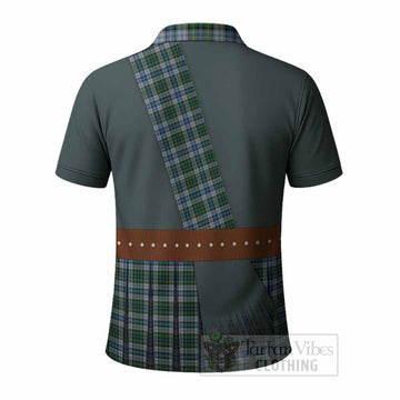 MacNeil (McNeil) Tartan Crest Polo Shirt Kilt Costume Style
