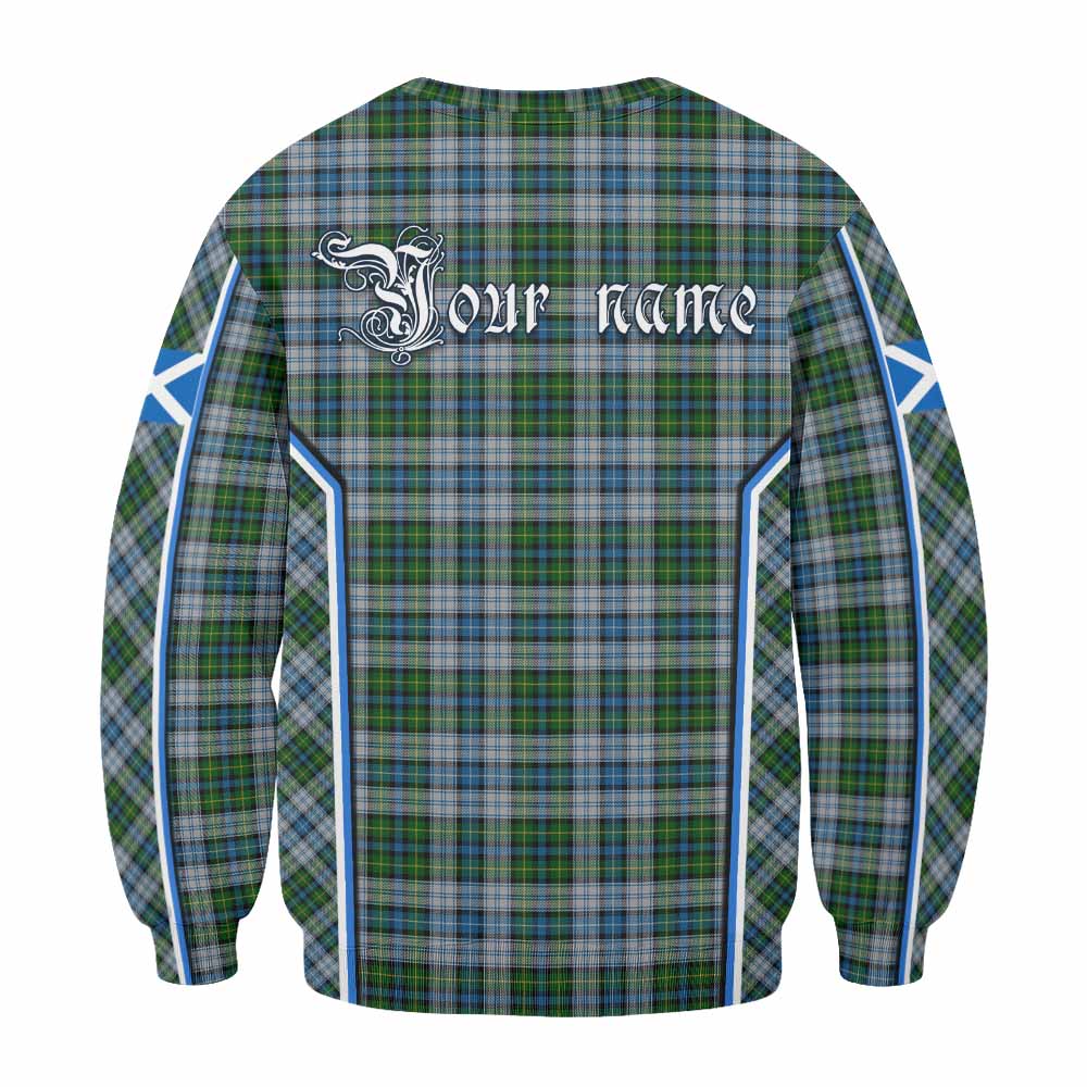 MacNeil (McNeil) Tartan Crest Sweatshirt Scotland Coat of Arm Flag Style - Tartan Vibes Clothing