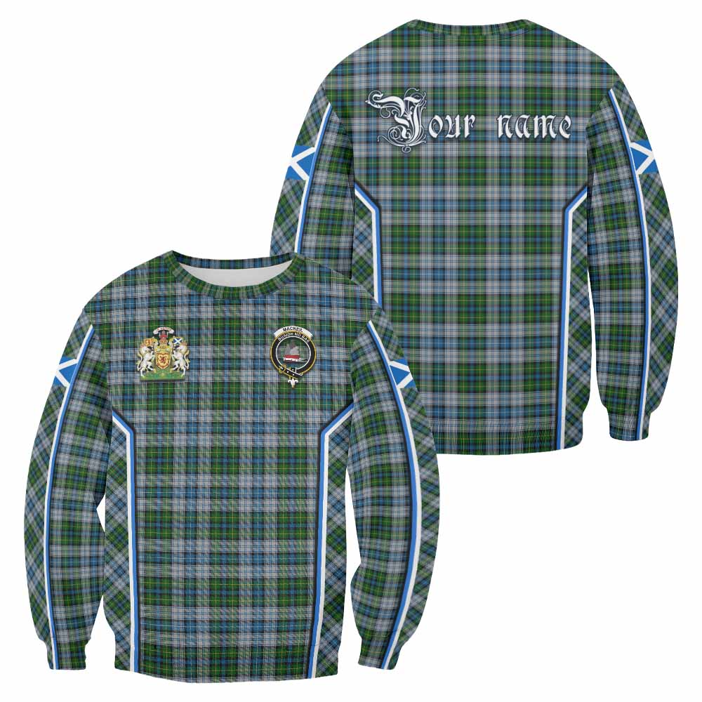 MacNeil (McNeil) Tartan Crest Sweatshirt Scotland Coat of Arm Flag Style - Tartan Vibes Clothing