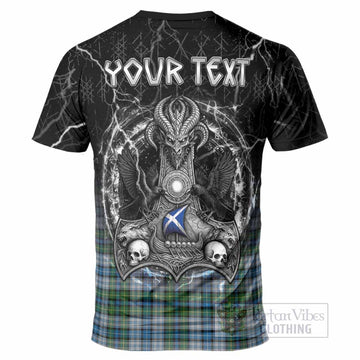 MacNeil (McNeil) Tartan Crest T-Shirt Celtic Odin's Raven Legacy