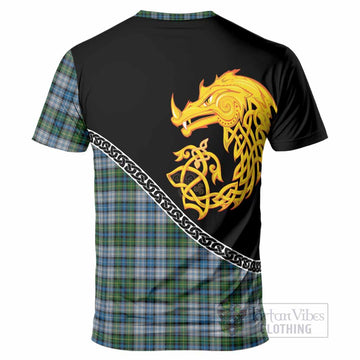 MacNeil (McNeil) Tartan Crest T-Shirt Legendary Dragon Knot Half Style