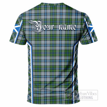 MacNeil (McNeil) Tartan Crest T-shirt Scotland Coat of Arm Flag Style - Tartan Vibes Clothing