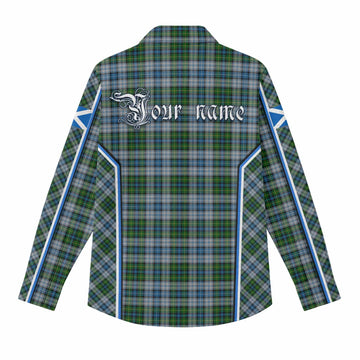 MacNeil (McNeil) Tartan Crest Women Casual Shirt Scotland Coat of Arm Flag Style - Tartan Vibes Clothing