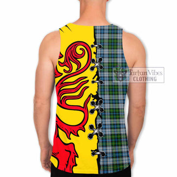 MacNeil (McNeil) Tartan Family Crest Men Tank Top Lion Rampant Honor
