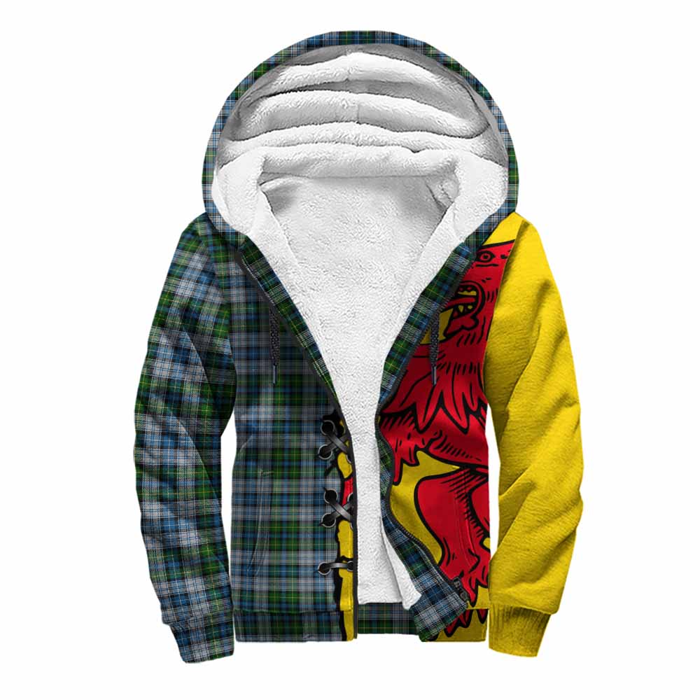 MacNeil (McNeil) Tartan Family Crest Sherpa Hoodie Lion Rampant Honor - Tartan Vibes Clothing