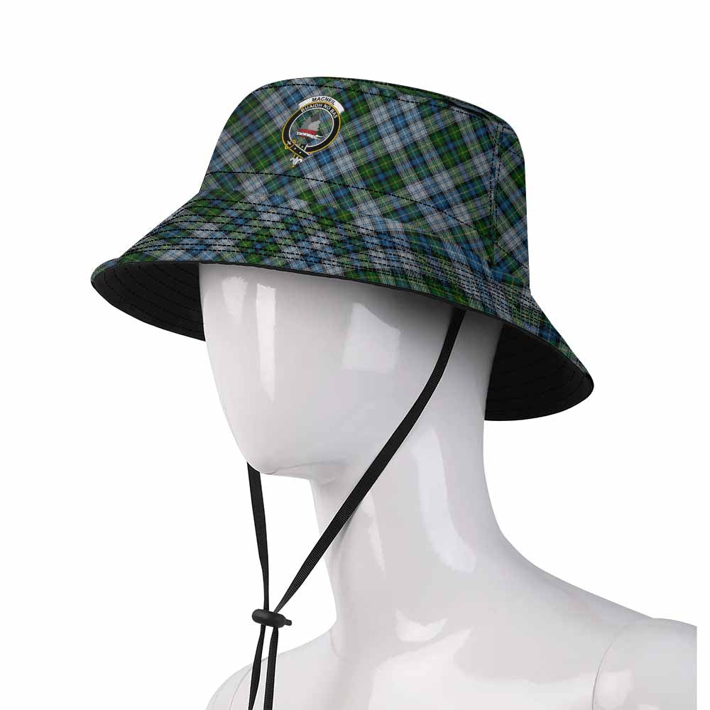 MacNeil (McNeil) Tartan Fishing Hat with Family Crest