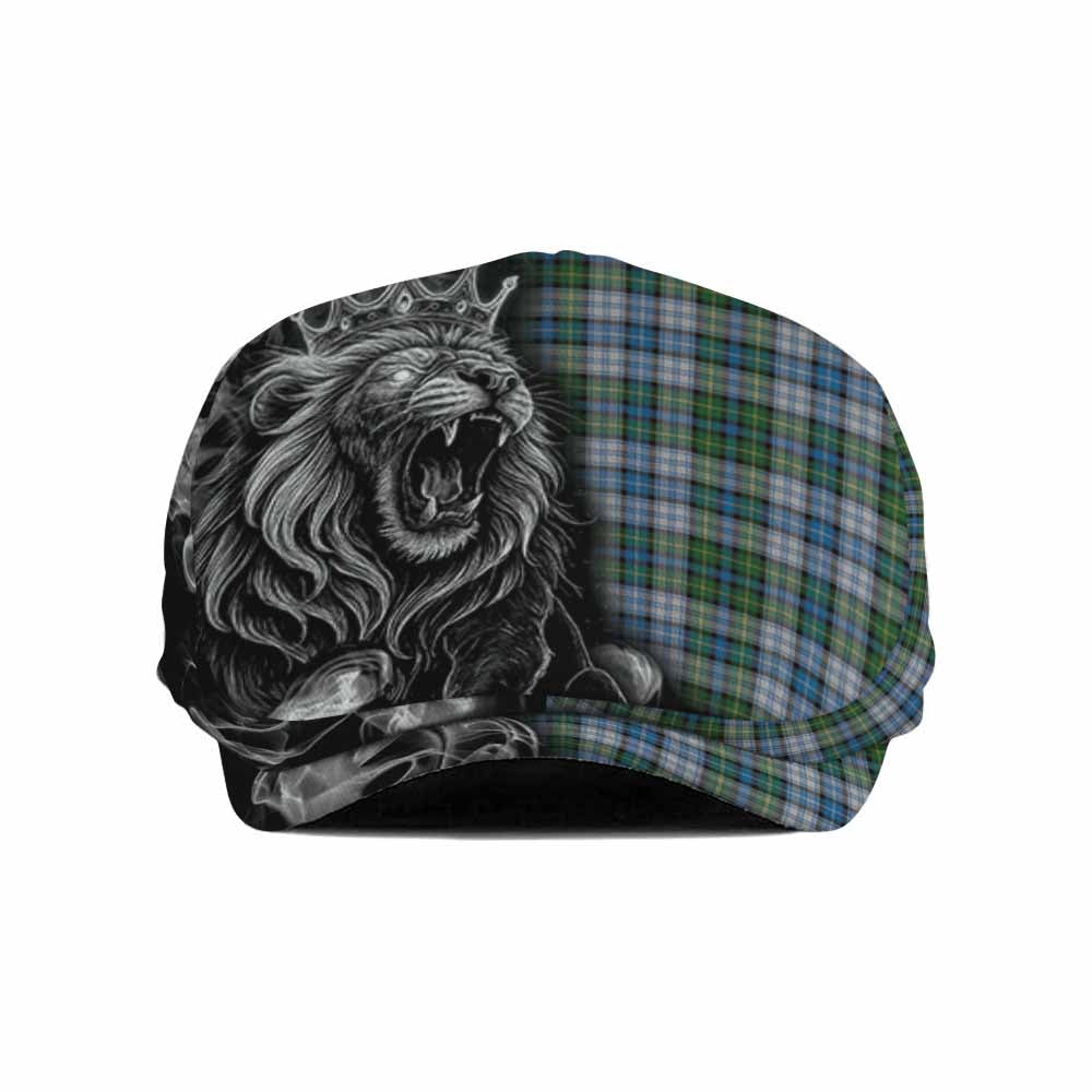 MacNeil (McNeil) Tartan Flat Cap, Jeff Cap Roaring Lion Heritage