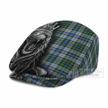 MacNeil (McNeil) Tartan Flat Cap, Jeff Cap Roaring Lion Heritage