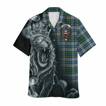 MacNeil (McNeil) Tartan Hawaiian Shirt Roaring Lion Heritage