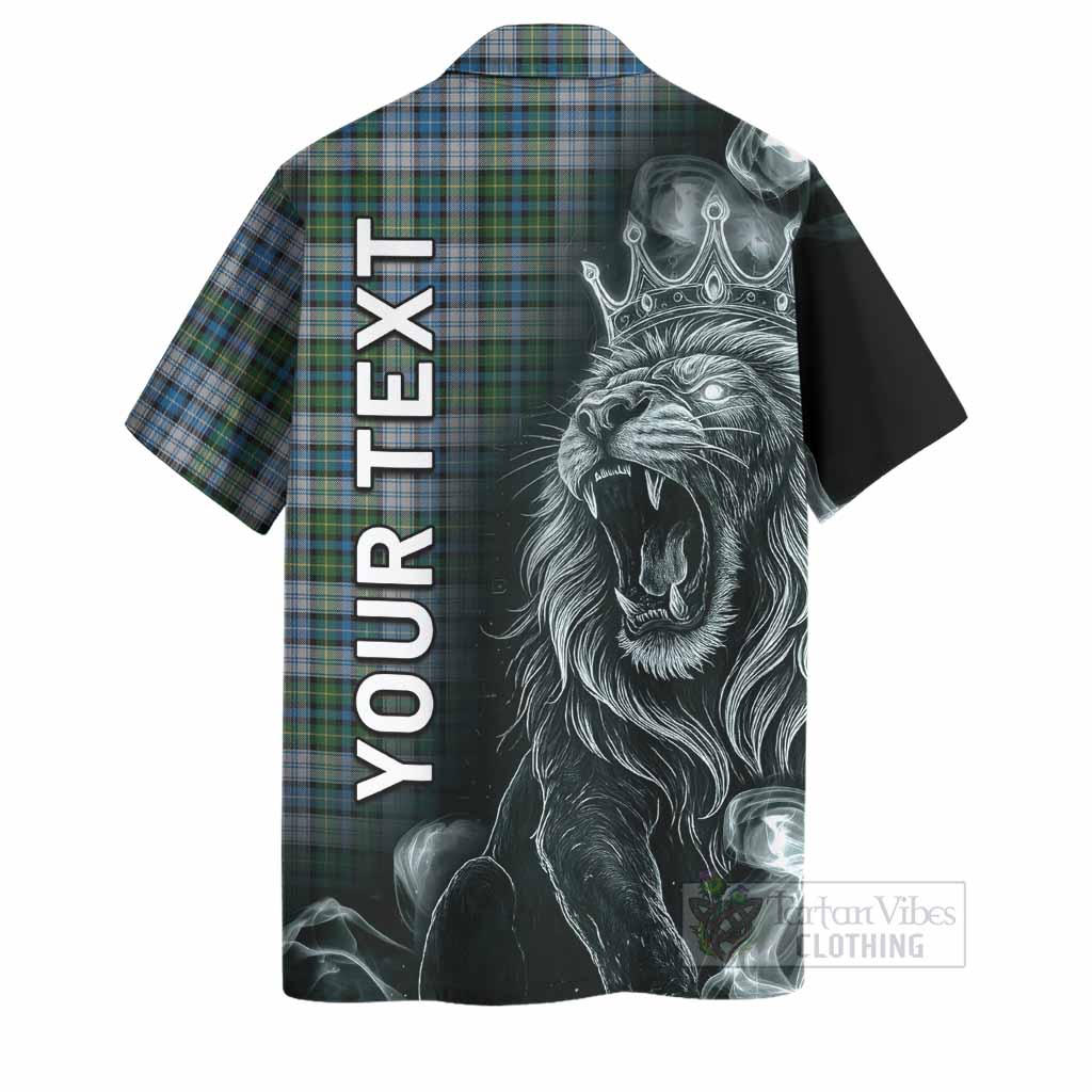 MacNeil (McNeil) Tartan Hawaiian Shirt Roaring Lion Heritage