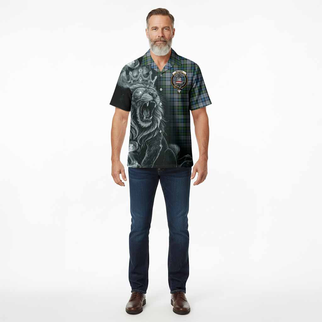 MacNeil (McNeil) Tartan Hawaiian Shirt Roaring Lion Heritage
