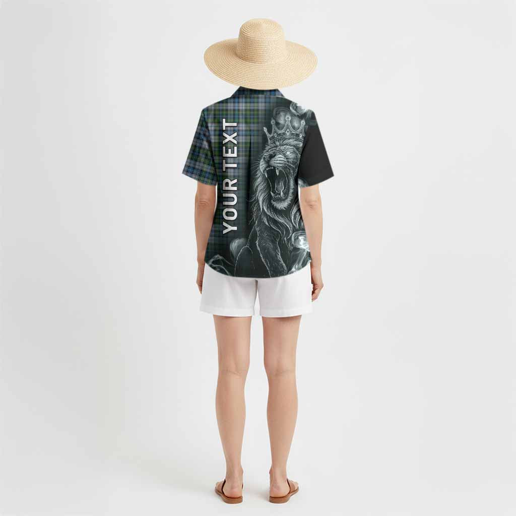 MacNeil (McNeil) Tartan Hawaiian Shirt Roaring Lion Heritage
