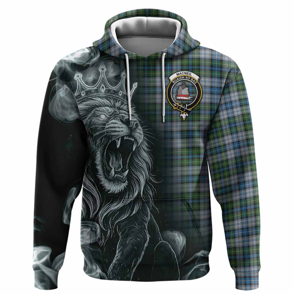 MacNeil (McNeil) Tartan Hoodie Roaring Lion Heritage