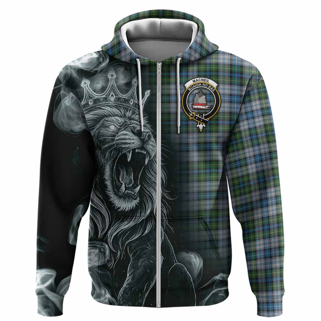MacNeil (McNeil) Tartan Hoodie Roaring Lion Heritage