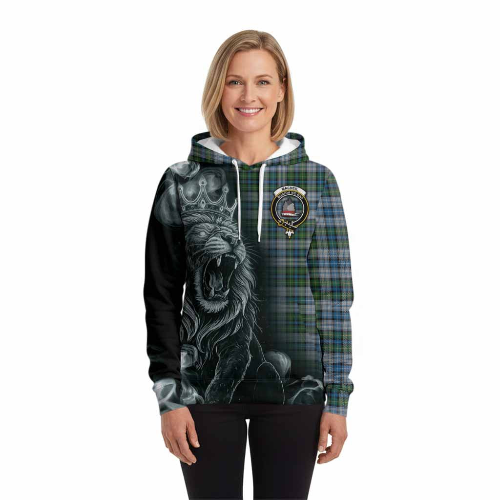 MacNeil (McNeil) Tartan Hoodie Roaring Lion Heritage