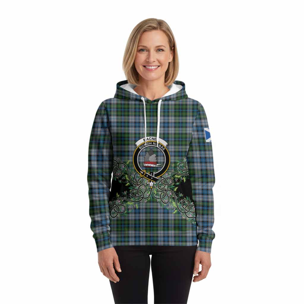 MacNeil (McNeil) Tartan Hoodie Thistle Scottish Spirit