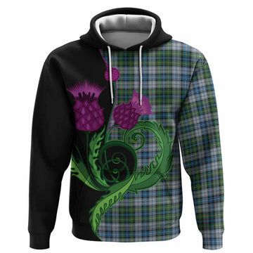 MacNeil (McNeil) Tartan Hoodie Traditional Scottish Thistle