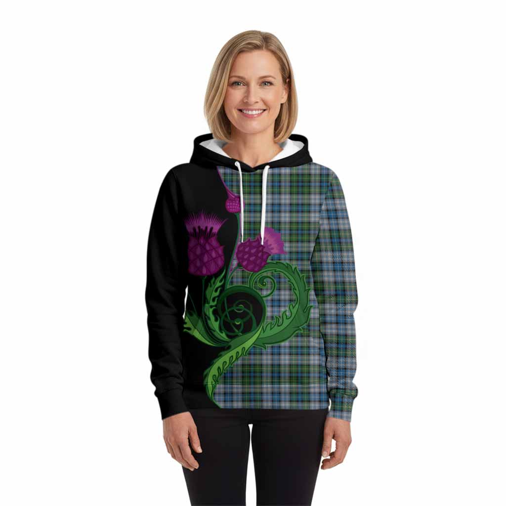 MacNeil (McNeil) Tartan Hoodie Traditional Scottish Thistle
