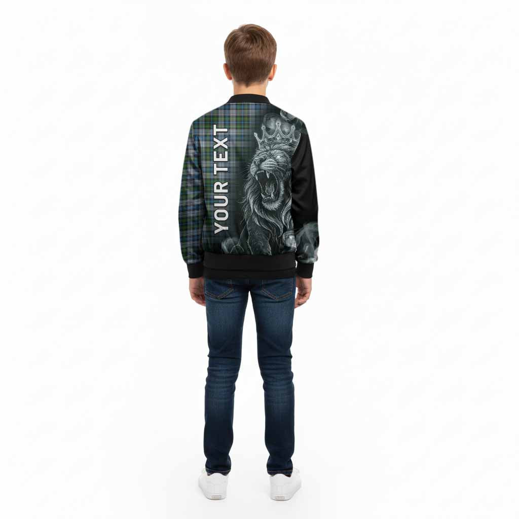 MacNeil (McNeil) Tartan Kid Bomber Jacket Roaring Lion Heritage