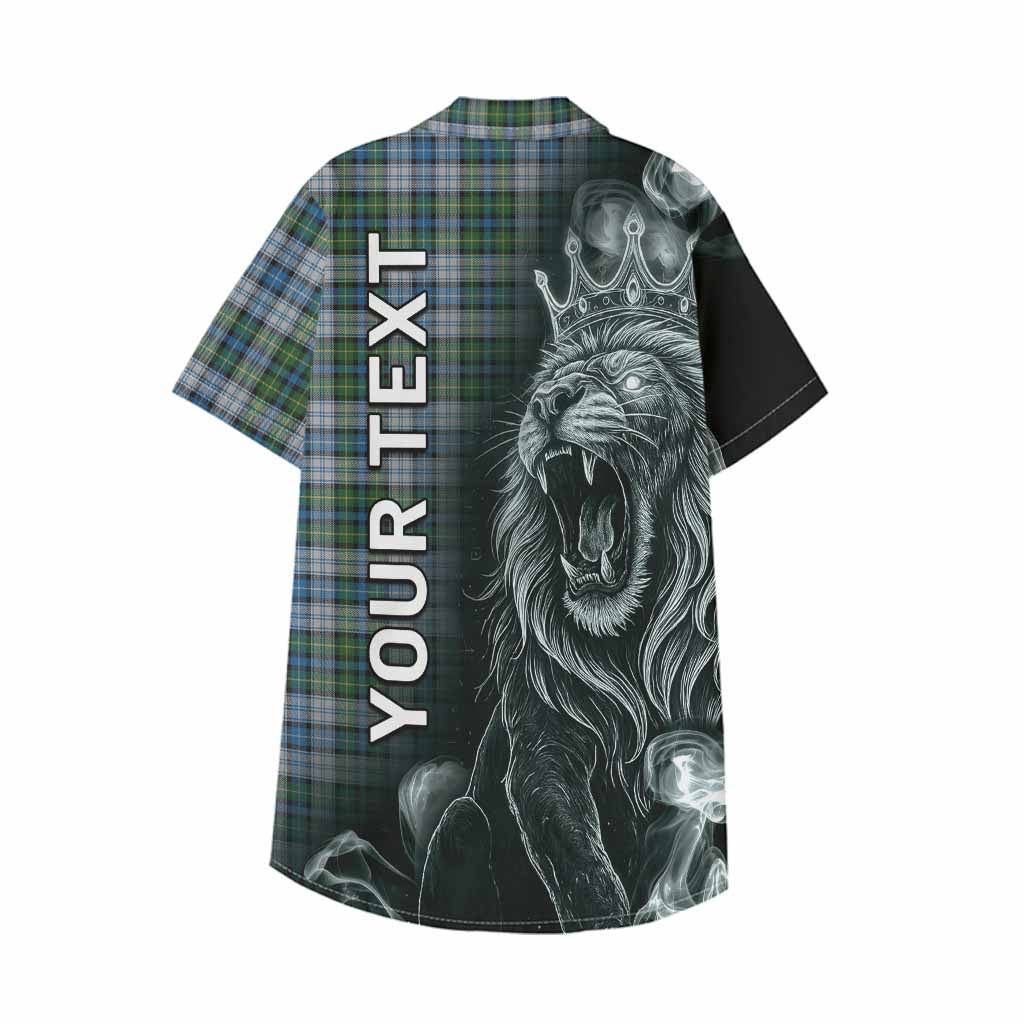 MacNeil (McNeil) Tartan Kid Hawaiian Shirt Roaring Lion Heritage