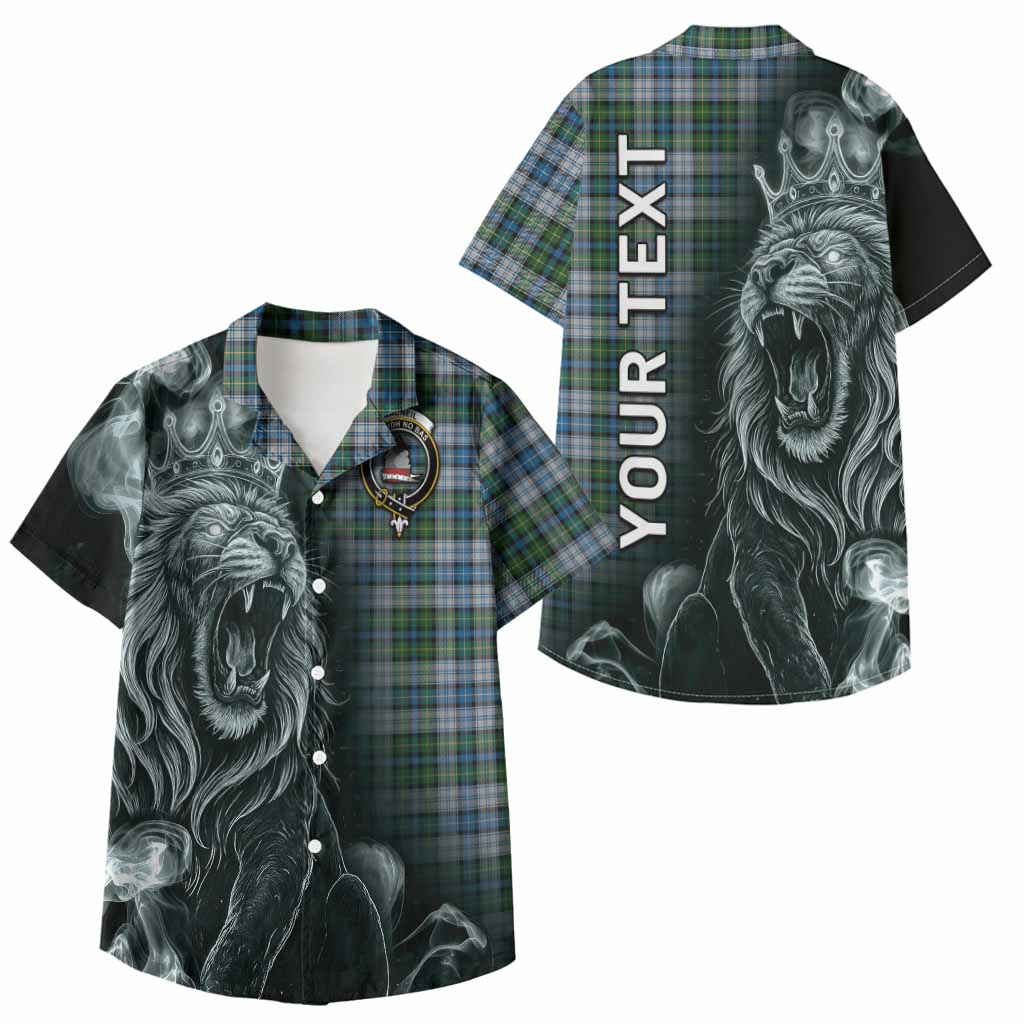 MacNeil (McNeil) Tartan Kid Hawaiian Shirt Roaring Lion Heritage