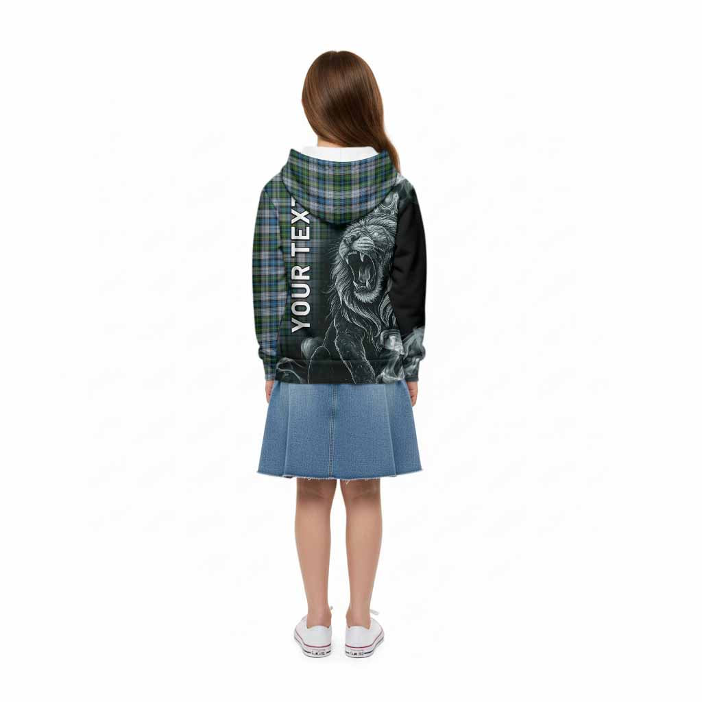MacNeil (McNeil) Tartan Kid Hoodie Roaring Lion Heritage