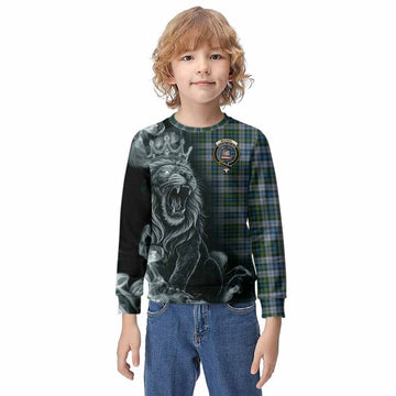 MacNeil (McNeil) Tartan Kid Knitted Sweatshirt Roaring Lion Heritage