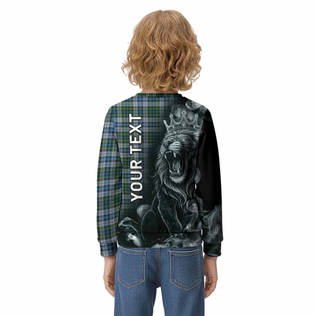 MacNeil (McNeil) Tartan Kid Knitted Sweatshirt Roaring Lion Heritage