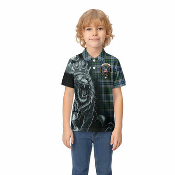 MacNeil (McNeil) Tartan Kid Polo Shirt Roaring Lion Heritage