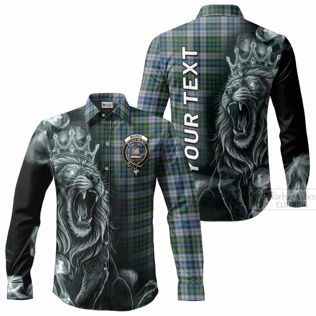 MacNeil (McNeil) Tartan Long Sleeve Button Shirts Roaring Lion Heritage