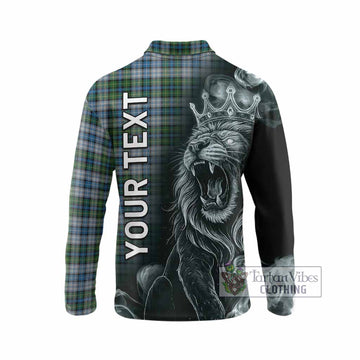 MacNeil (McNeil) Tartan Long Sleeve Polo Shirt Roaring Lion Heritage