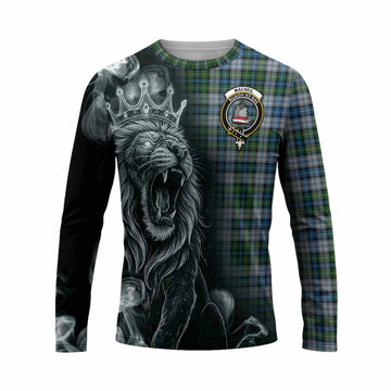 MacNeil (McNeil) Tartan Long Sleeve T-Shirt Roaring Lion Heritage