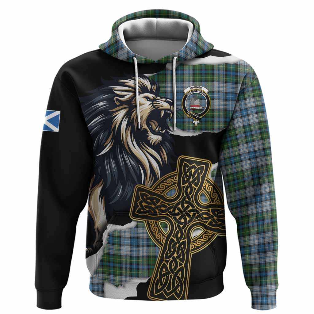 MacNeil (McNeil) Tartan Scottish Hoodie Lion Celtic Heritage