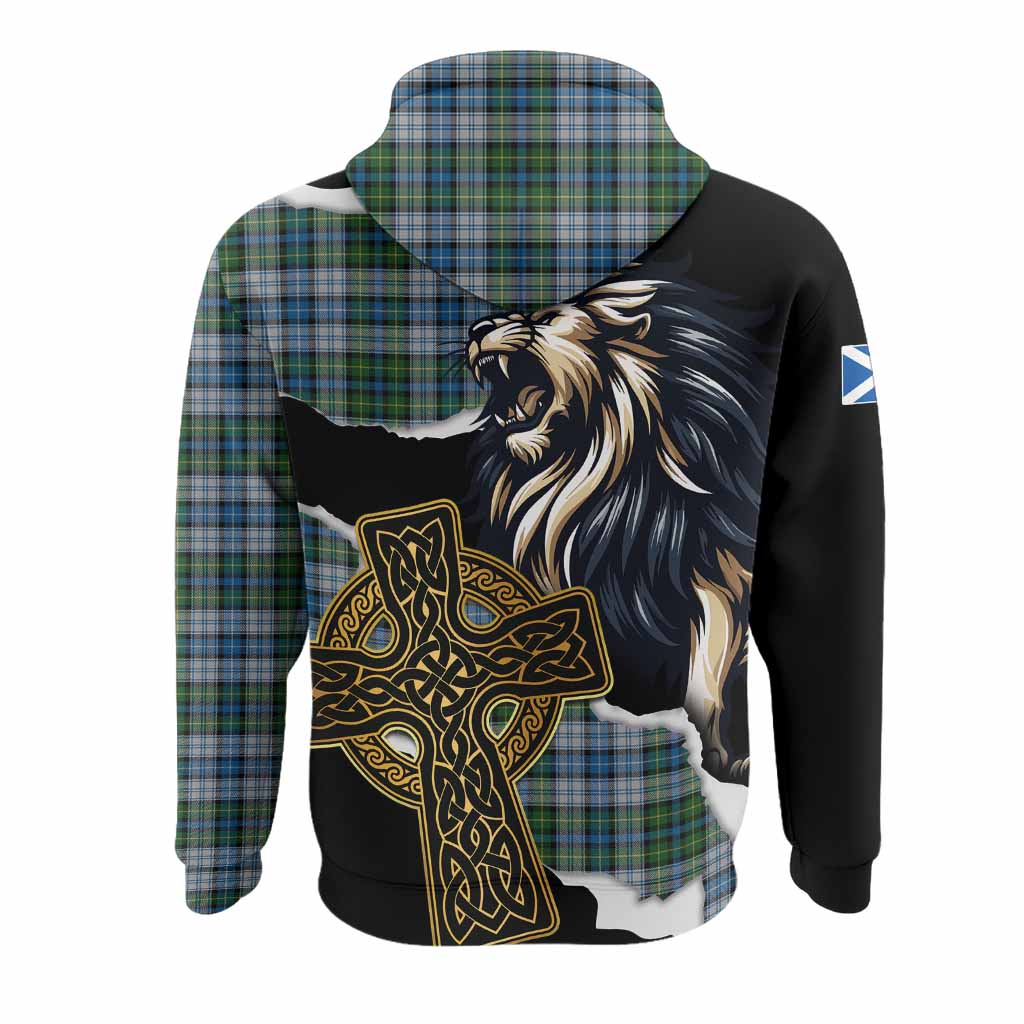 MacNeil (McNeil) Tartan Scottish Hoodie Lion Celtic Heritage