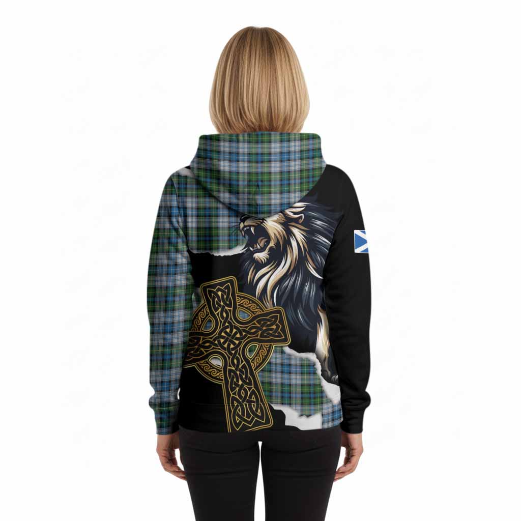 MacNeil (McNeil) Tartan Scottish Hoodie Lion Celtic Heritage