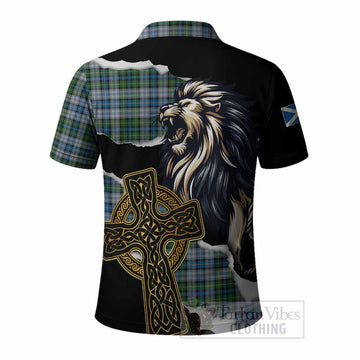 MacNeil (McNeil) Tartan Scottish Polo Shirt Lion Celtic Heritage