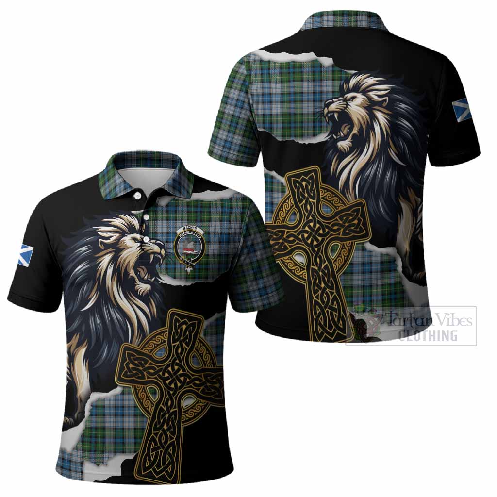 MacNeil (McNeil) Tartan Scottish Polo Shirt Lion Celtic Heritage