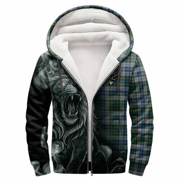MacNeil (McNeil) Tartan Sherpa Hoodie Roaring Lion Heritage