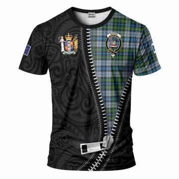 MacNeil (McNeil) Tartan T-Shirt New Zealand Pattern Unique Zipper Stylized