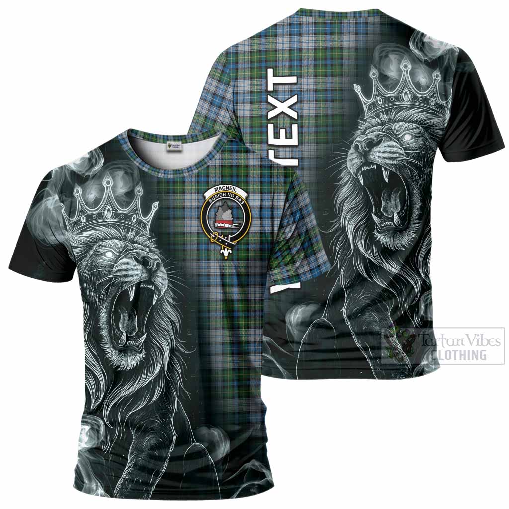 MacNeil (McNeil) Tartan T-Shirt Roaring Lion Heritage